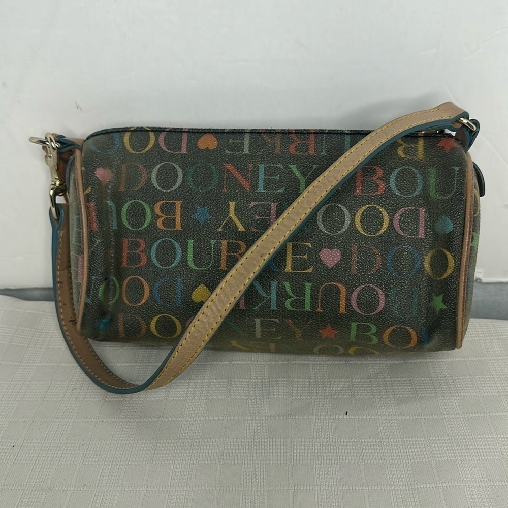 Dooney Bourke Mini Graphic coated Canvas/Leather Bag